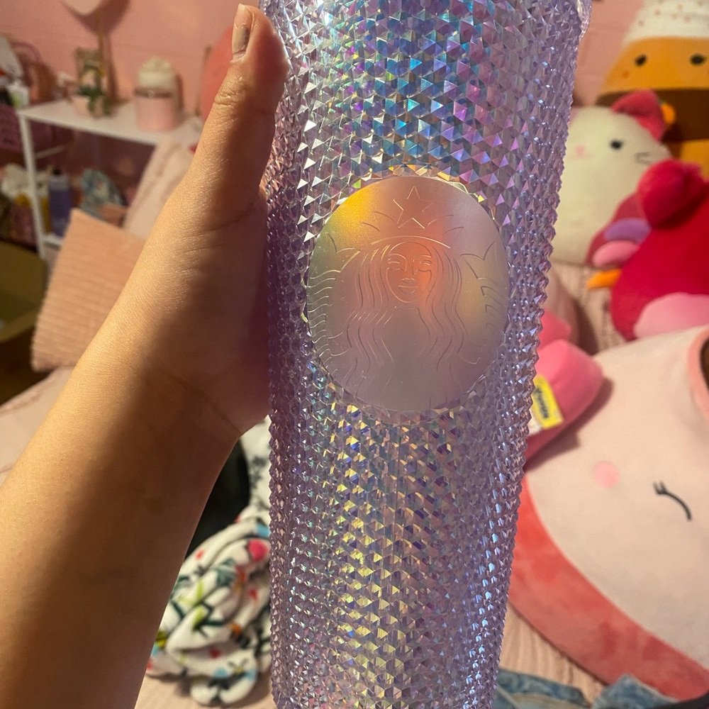 Venti silver studded tumbler